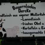 Der Bauernladen bei Dercks an der Hartefelder Dorfstraße.